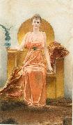 Jean-Joseph Benjamin-Constant Portrait of Madame Helene Vincent china oil painting artist